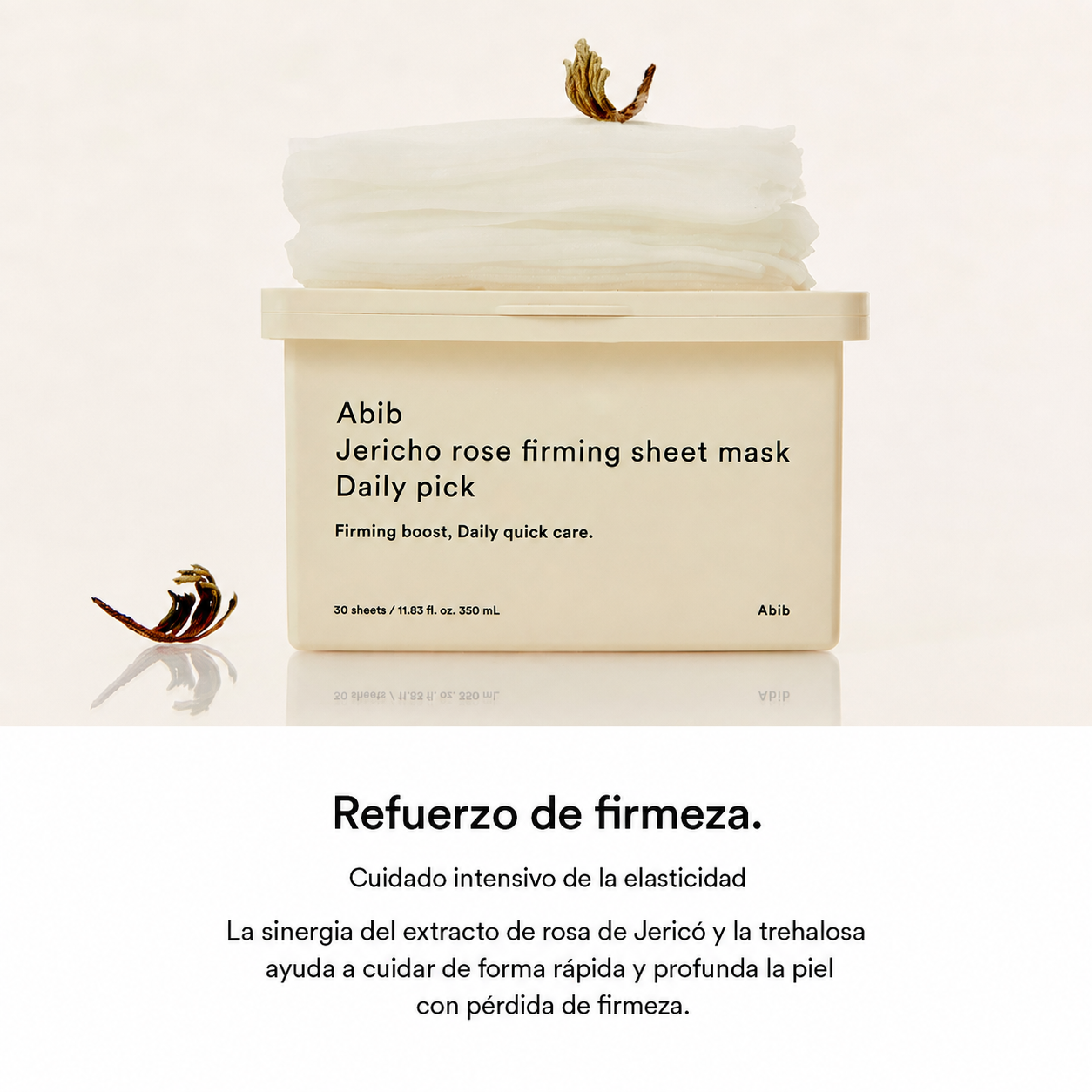ABIB JERICHO ROSE FIRMING SHEET MASK DAILY PICK - Imagen 3