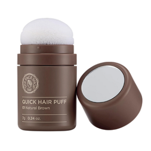 THE FACE SHOP - QUICK HAIR PUFF - 01 NATURAL BROWN