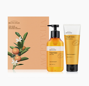 BEYOND VitalGlowBodyWash&Emulsion2-pieceBasicSet