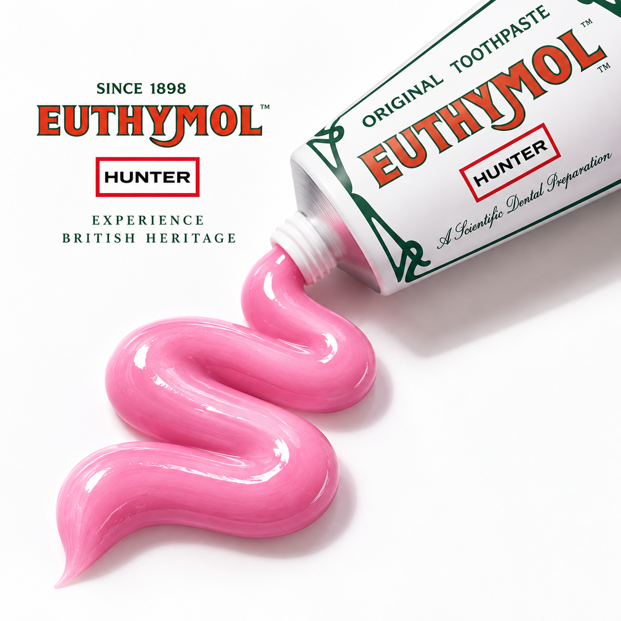 EUTHYMOL x HUNTER Original Toothpaste & Boot Toothbrush Stand Set - Imagen 3