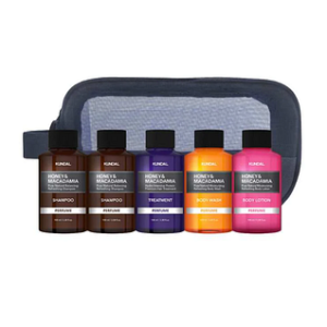KUNDAL TRAVEL KIT [A] - BABY POWDER (Shampoo,*2, Treatment, Body Wash, Body Lotion) 5[A]-V001