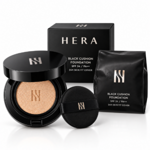 HERA - BLACK CUSHION FONDATION 24H SKIN FIT COVER