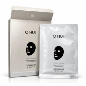 OHUI O HUI Extreme White 3D Black Mask 6ea