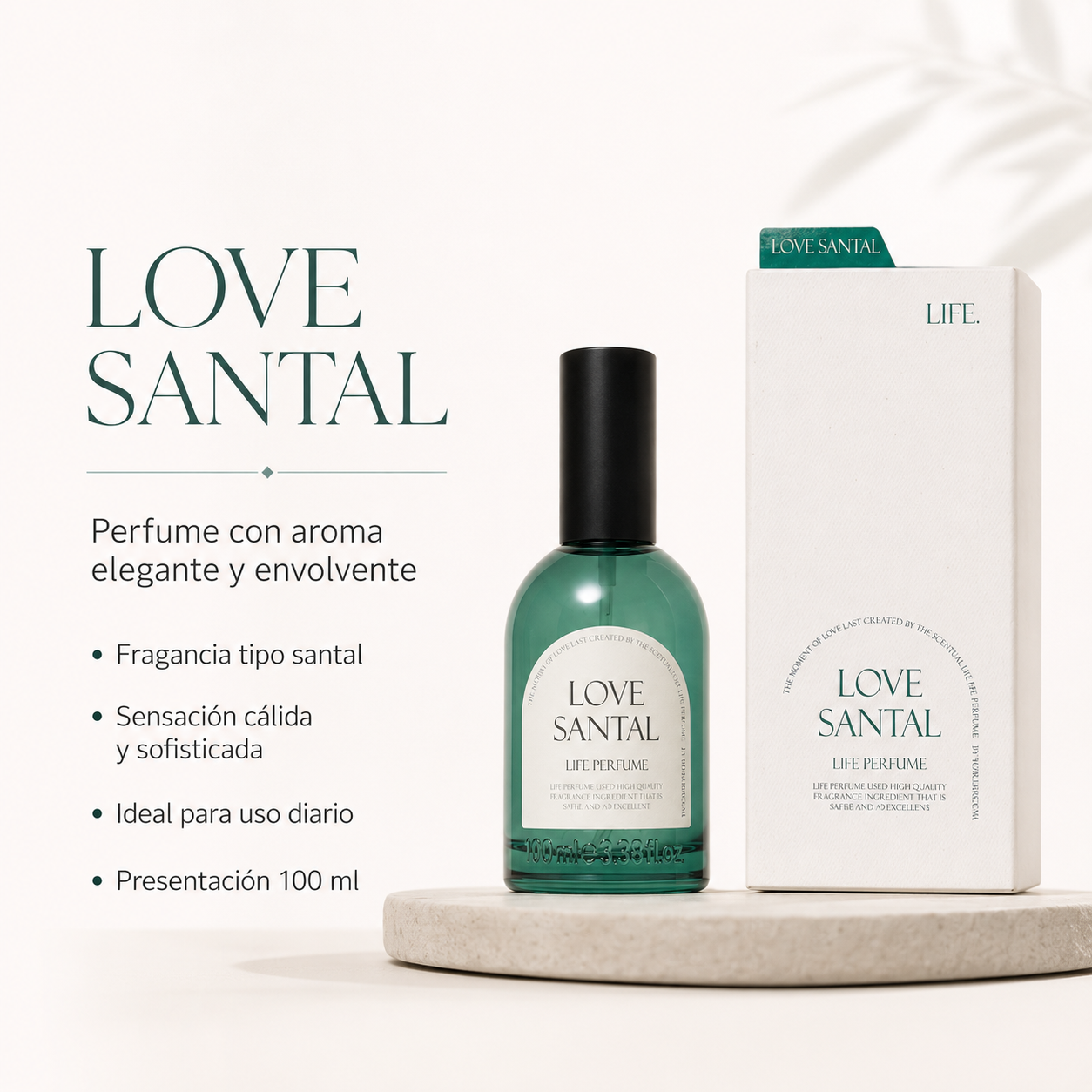 WDRESSROOM Diffuser Deodorant Love Santal W Love Santal 100ML - Imagen 2
