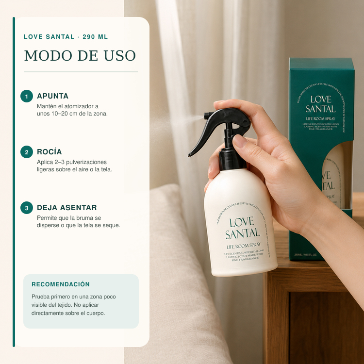 W.DRESSROOM Option Love Santal 290ml - Imagen 3