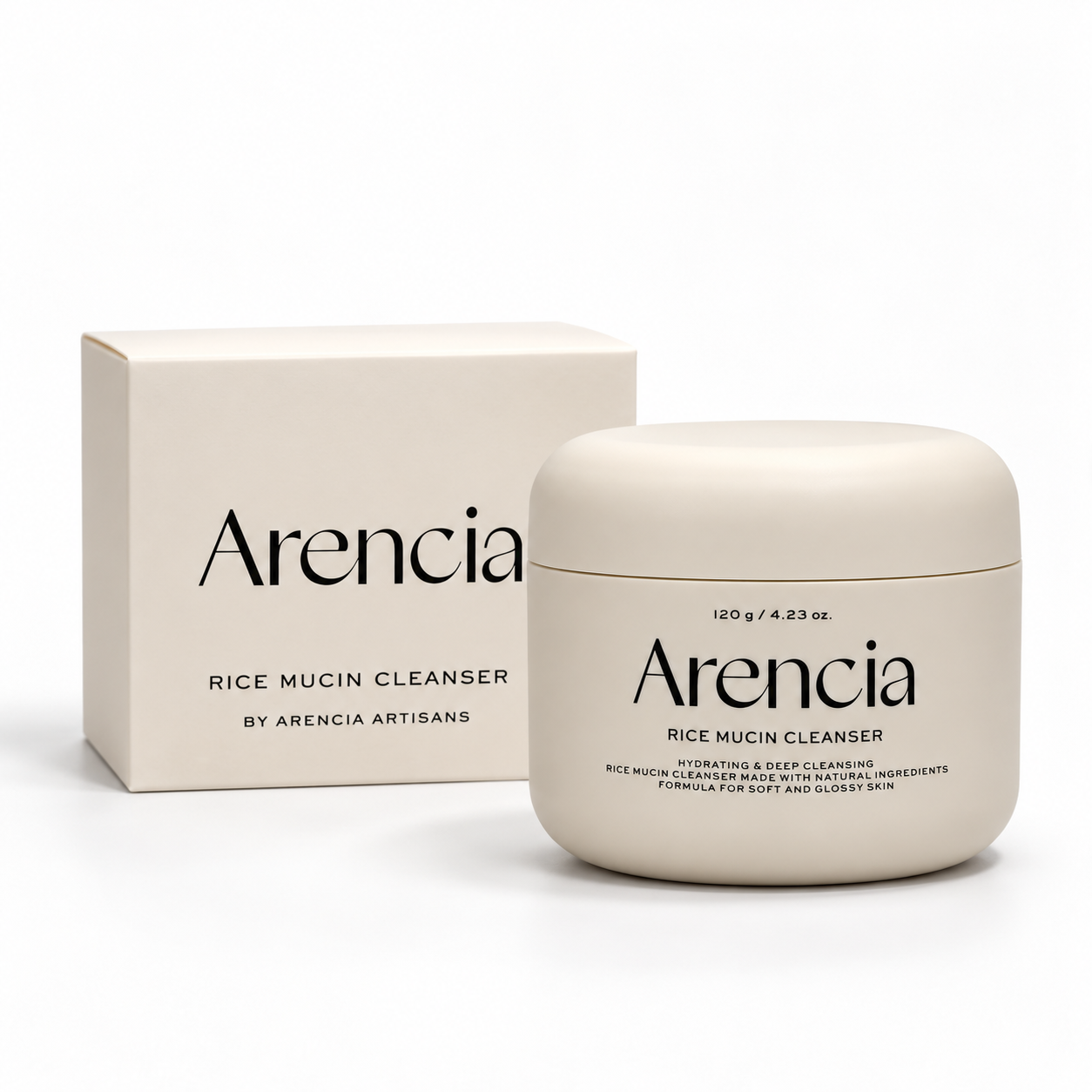 ARENCIA Rice Mucin Cleanser 120 g - Imagen 2