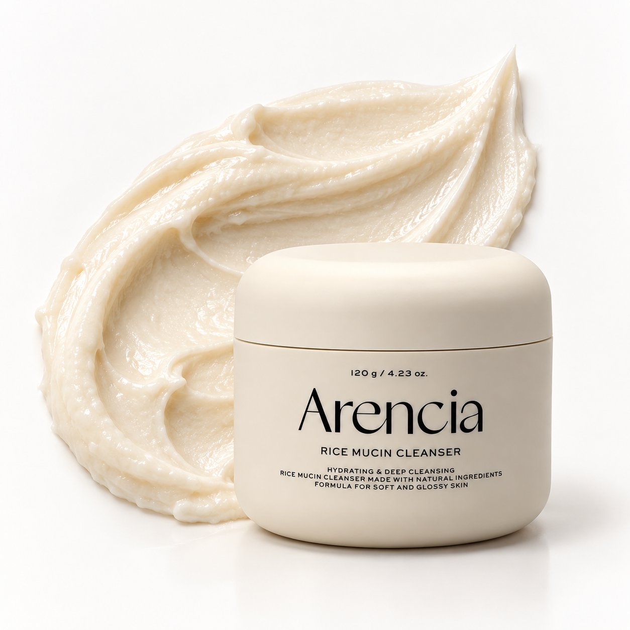 ARENCIA Rice Mucin Cleanser 120 g - Imagen 3