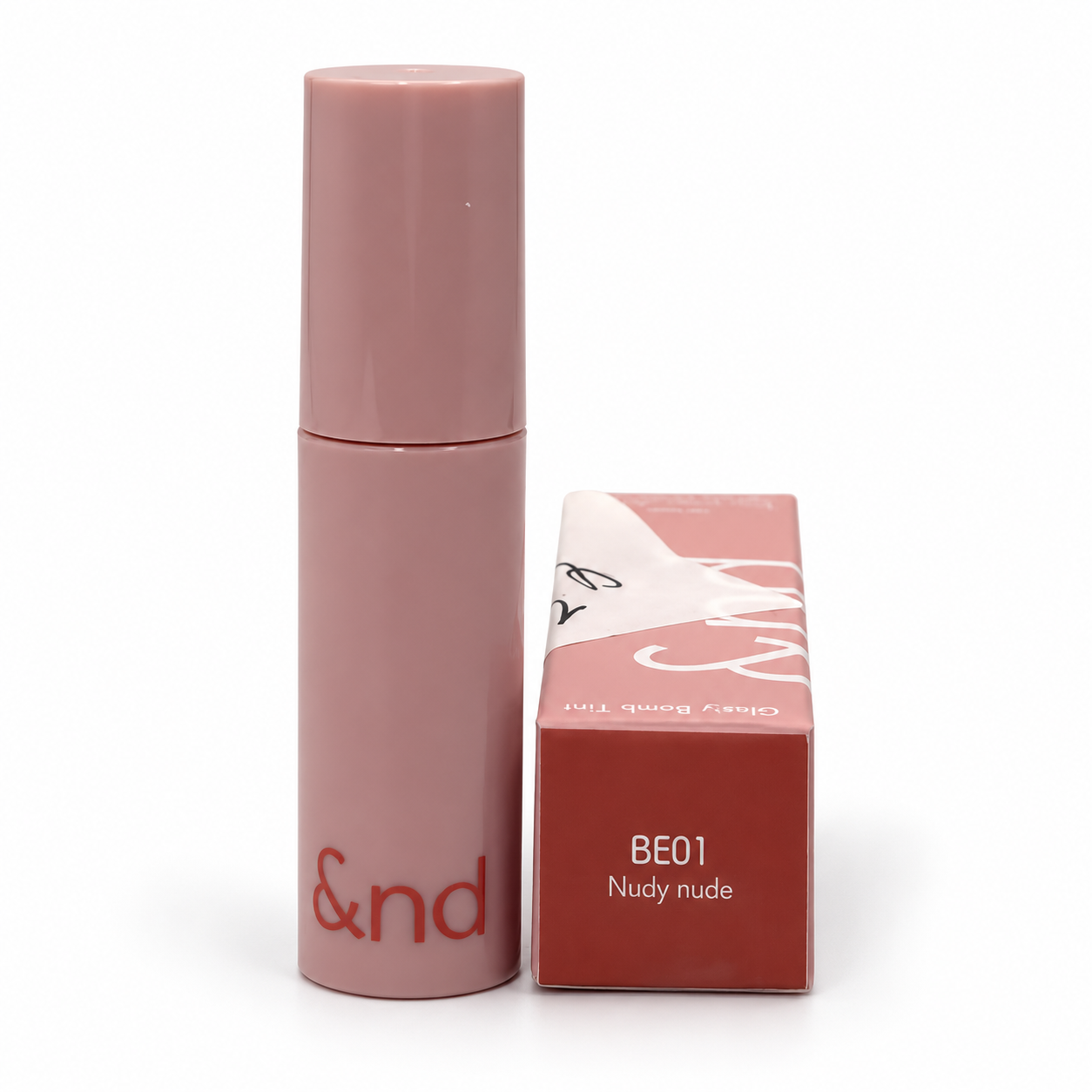 ROM&ND Glassy Bomb Tint BE01 Nudy Nude - Imagen 2