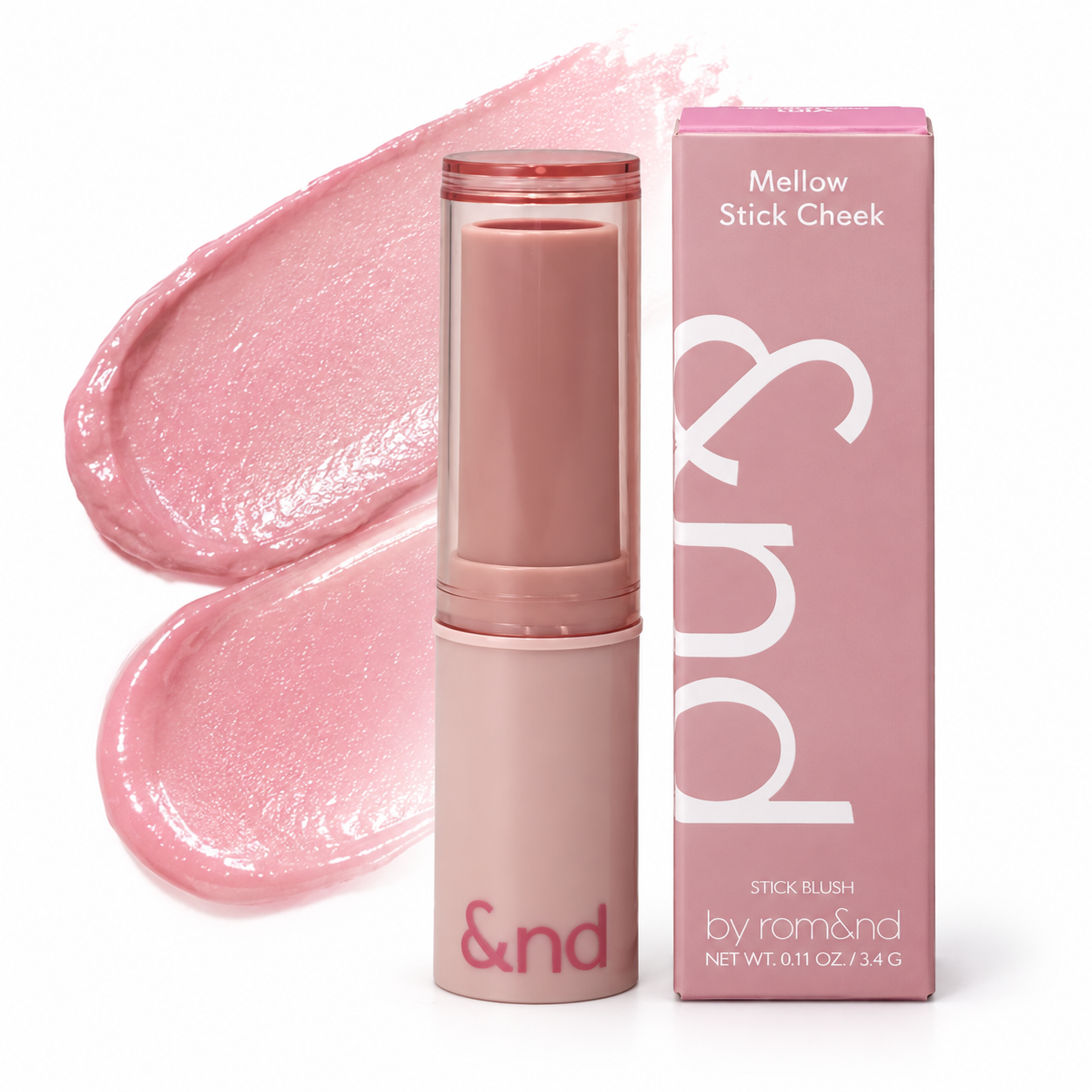 ROM&ND Mellow Stick Cheek VI01 Milk Lavender - Imagen 2
