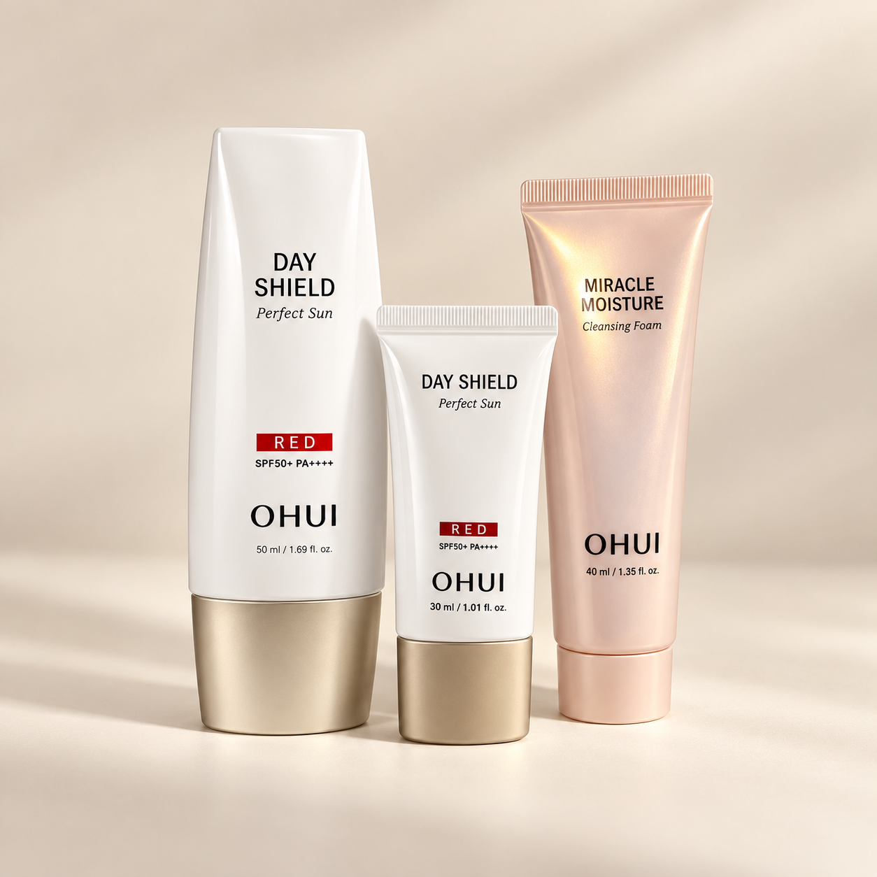 O HUI Day Shield Perfect Sun Red Special Set - Imagen 2